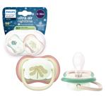 Avent Gloving in the Night Soother for Babies 6-18 Months 2pcs in Assortment