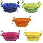 H&S Collection Bamboo Breadbasket 21cm