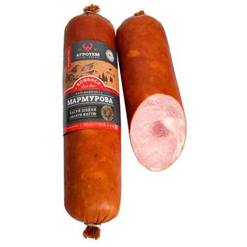 Agrotem Marmurova Semi-smoked Sausage First Grade - buy, prices for Auchan - photo 1