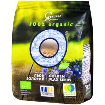 Galeks-Agro Organic Golden Flax 200g - buy, prices for Auchan - photo 1