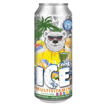 Напій газований Ice Cool Мультивітамін 0,5л