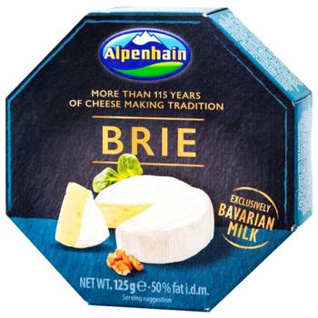 Alpenhain Select Brie Cheese with Mold 50% 125g - buy, prices for - photo 1