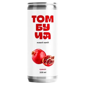 Комбуча Том гранат 330мл залізна банка - купити, ціни на Grono - фото 1