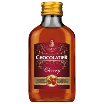 Shustov Chocolatier Chocolate and Cherry Alcoholic Drink 30% 100ml - buy, prices for Chudo Market - photo 1