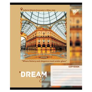 Зошит Yes Dream City в клітинку 24 аркуші в асортименті - купити, ціни на - фото 5