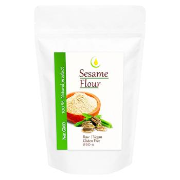 Борошно з насіння білого кунжуту 250г Органік Лайз - купити, ціни на Grono - фото 1