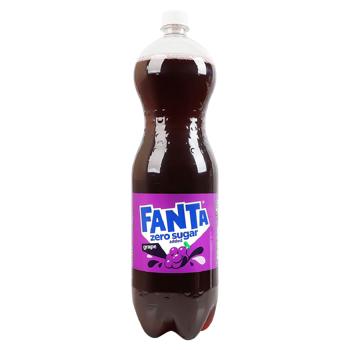Fanta Zero Sugar Grape Carbonated Drink 1.75l - buy, prices for Grono - photo 1