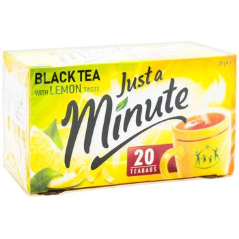 Just a Minute Lemon Black Tea 1.4g*20pcs - buy, prices for COSMOS - photo 2