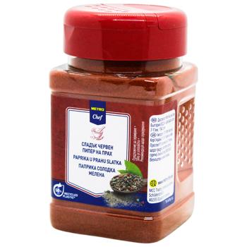 Паприка Metro Chef сладкая молотая 180г - купить, цены на METRO - фото 1