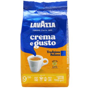 Кофе в зернах Lavazza Crema e Gusto Tradizione Italiana 1кг - купить, цены на - фото 2