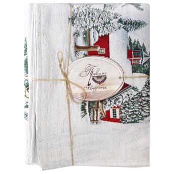 Winter City Tapestry Tablecloth 135x260cm - buy, prices for Za Raz - photo 1