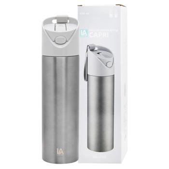 Line Art Capri Graphite Thermal Bottle 550ml - buy, prices for MegaMarket - photo 1