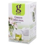 Чай зелений G'tea! Меліса 1,5г*25шт