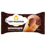Мороженое Три Ведмеді Пломбир шоколадный 75г