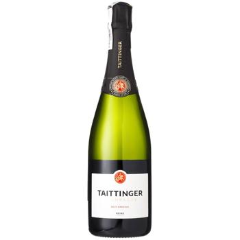 Taittinger Brut Reserve White Champagne 12.5% 0.75l - buy, prices for ULTRAMARKET - photo 1