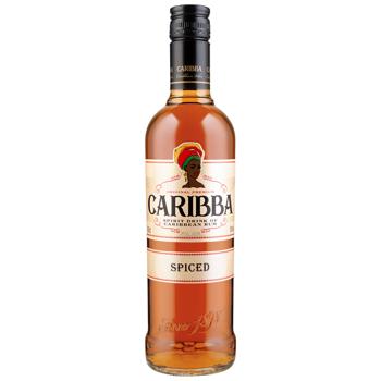 Caribba Spiced Rum 35% 0.5l