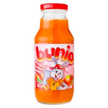 Juice Bunio raspberry 330ml glass bottle - buy, prices for Grono - photo 1