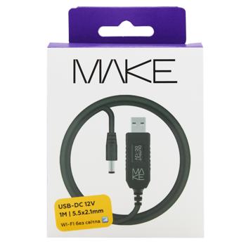Make USB-DC Cable 12V 1m Black - buy, prices for NOVUS - photo 2