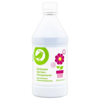 Auchan liquid fertilizer for flowering plants 0.5l - buy, prices for Auchan - photo 1