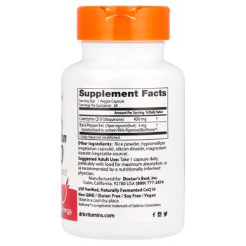 Coenzyme q10 Doctor's best 60pcs Usa - buy, prices for Biotus - photo 2