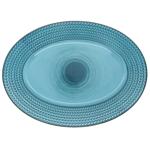 Тарелка для рыбы голубая 33,2см 16191-4-16191