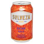 Пиво Solveza Extra світле 4,5% 0,33л