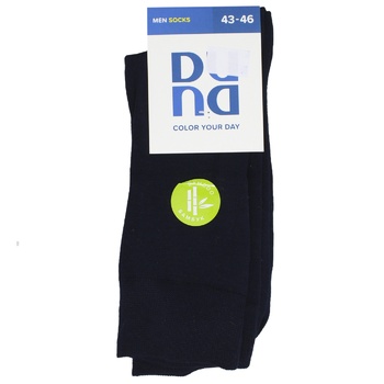 Duna 2169 1000 Dark-Blue Men's Socks Size 27-29 - buy, prices for Vostorg - photo 1