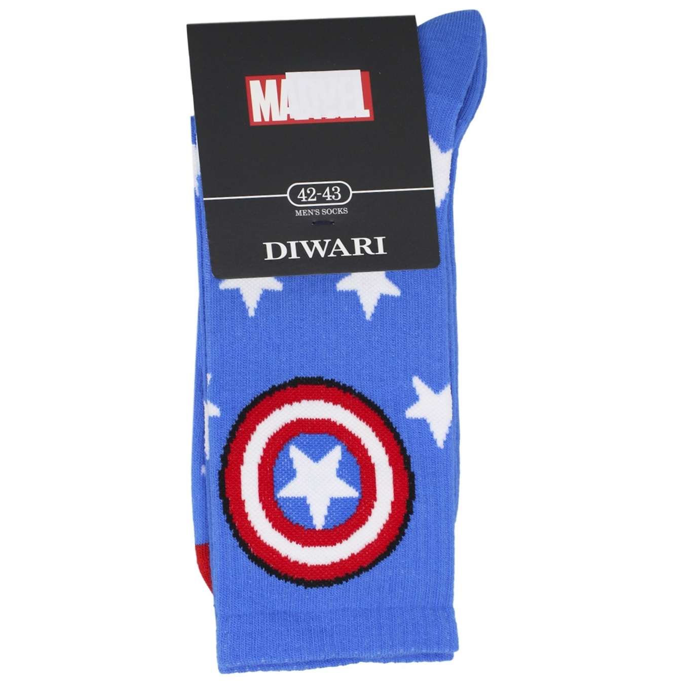 

Носки мужские Diwari Marvel синий размер 27