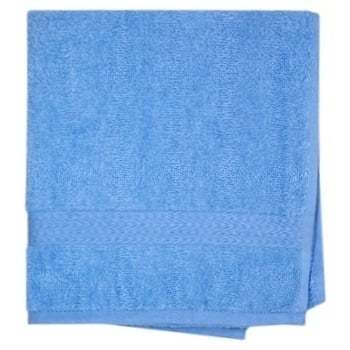 Terry Towel Border Blue 40x70cm - buy, prices for MegaMarket - photo 1