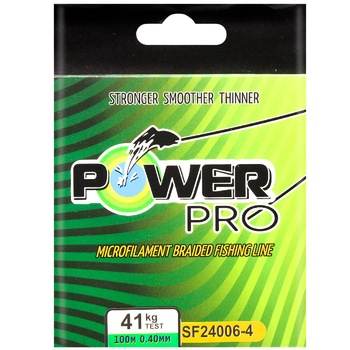 Power-pro Fishing Line 100m x 0.40mm - buy, prices for METRO - photo 1