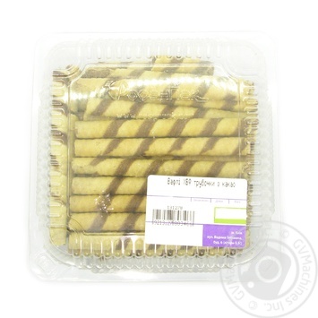 Biscuit-Chocolate Waffle Tubes with Cocoa - buy, prices for ULTRAMARKET - photo 2