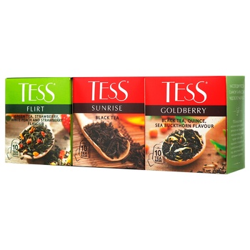 Tess Goldberry+Sunrise+Flirt tea set 30pcs - buy, prices for Vostorg - photo 1