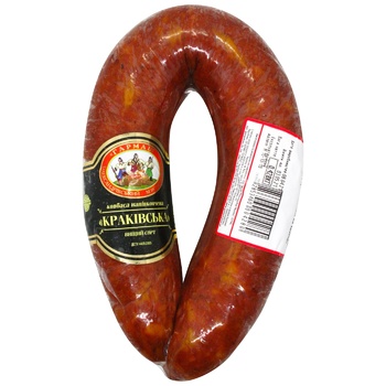 Harmash krakivsʹka pork semi-smoked sausage - buy, prices for METRO - photo 2