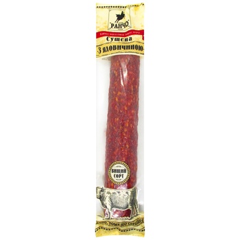 Rancho Dried Raw Smoked Beef Sausage 340g - buy, prices for METRO - photo 1