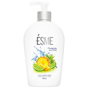 Esme Pineapple and Lime Cream-soap 300g - buy, prices for Auchan - photo 1