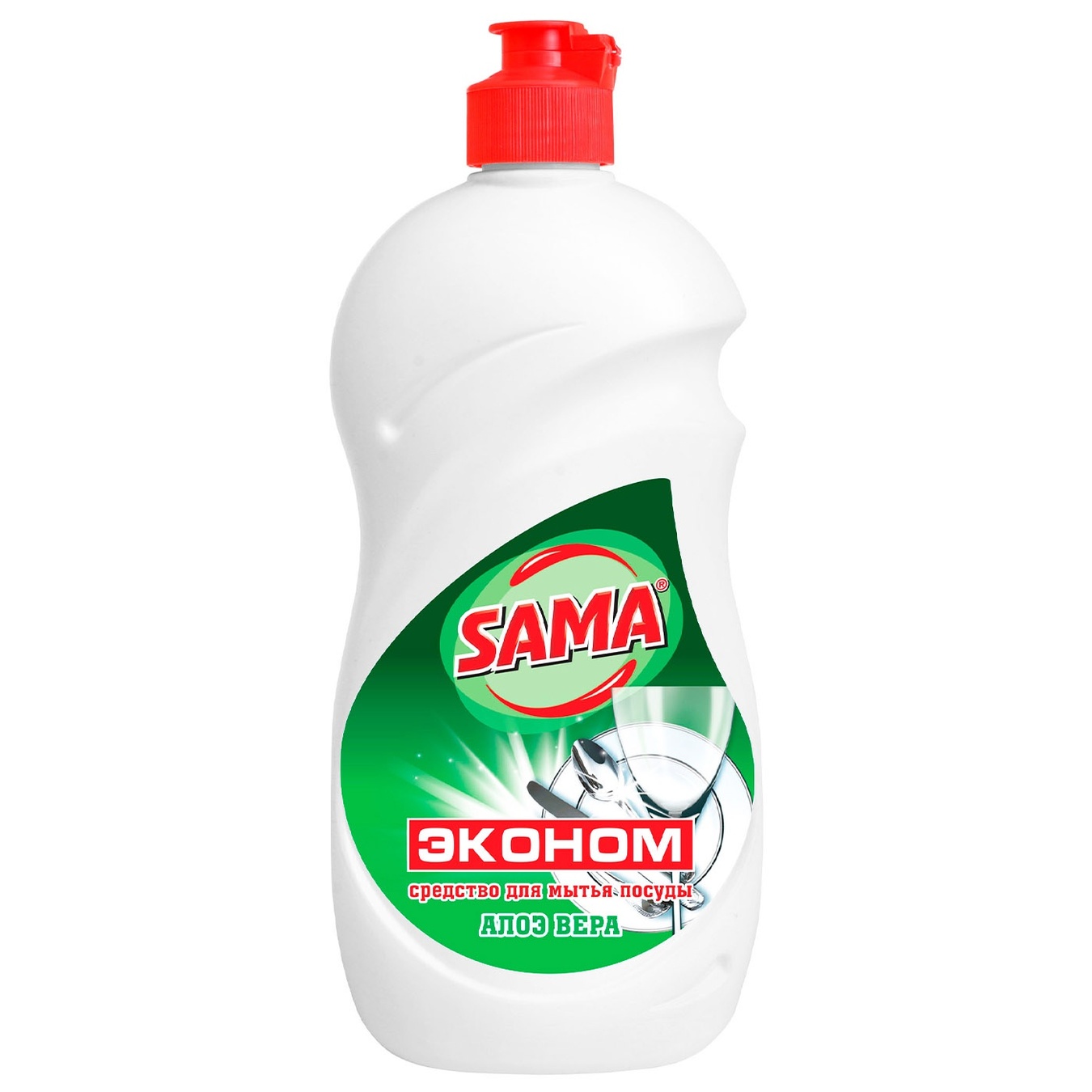

Средство SAMA для мытья посуды с алоэ вера 500мл