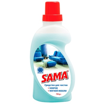 SAMA Cleaner for Carpets and Upholstered Furniture 750ml - buy, prices for Auchan - photo 1