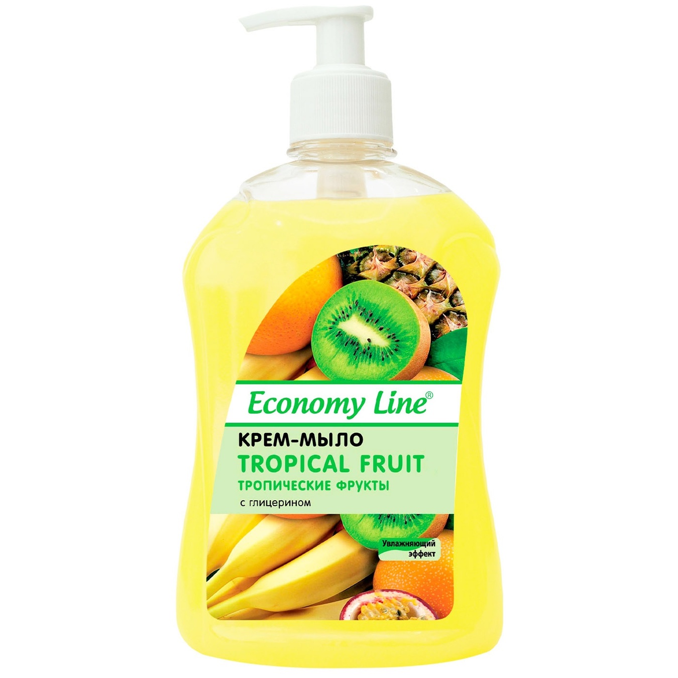 

Жидкое крем-мыло Economy Line Тропические фрукты 500г