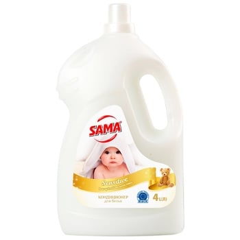 SAMA Sensitive Fabric Conditioner for Sensitive Skin 4l - buy, prices for EKO Market - photo 1