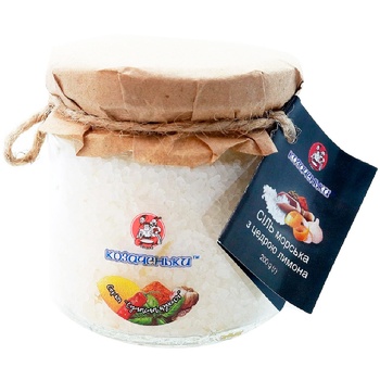 Kozachenky With Lemon Peels Sea Salt 200g - buy, prices for NOVUS - photo 1