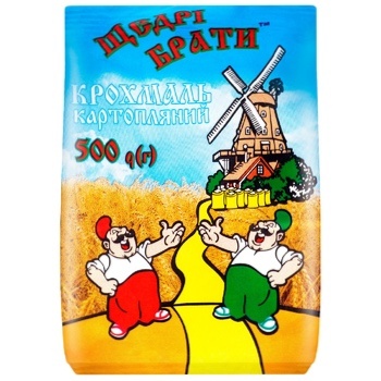 Shchedri Braty Potato Starch 500g - buy, prices for MegaMarket - photo 2