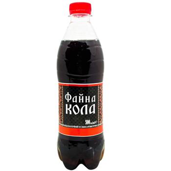 Fruktova Fayna Cola Carbonated Drink 0.5l