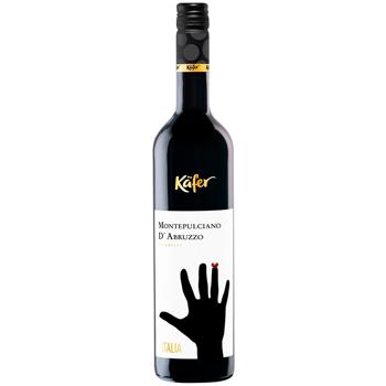 Kafer Montepulciano d`Abruzzo Red Dry Wine 13.5% 0.75l - buy, prices for WINETIME - photo 1