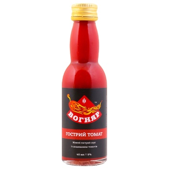 Vohnyar Sauce Spicy Tomato №6 40ml - buy, prices for Auchan - photo 1