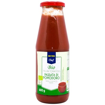 Metro Chef Bio Tomatoes Puree 680g - buy, prices for METRO - photo 1