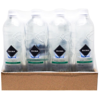 Rioba Water Drinking Slightly Carbonated Water 0.4l - buy, prices for METRO - photo 2