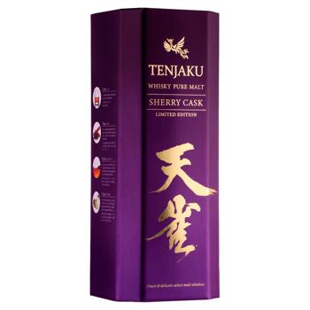 Виски Tenjaku Pure Malt Sherry Cask 43% 0,7л - купить, цены на МегаМаркет - фото 3