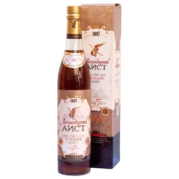 Colusvin Legendary Stork 5 Yrs Cognac 40% 0.5l - buy, prices for Auchan - photo 1