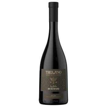 Tbilvino Mukuzani Red Dry Wine 13% 0.75l - buy, prices for MegaMarket - photo 1