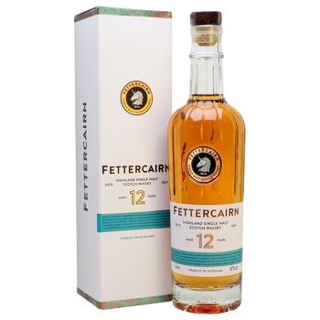 Виски Fettercairn 40% 0.7л 12лет - купить, цены на ULTRAMARKET - фото 1